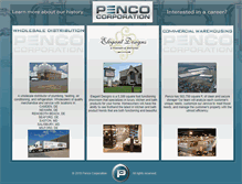 Tablet Screenshot of pencocorp.com